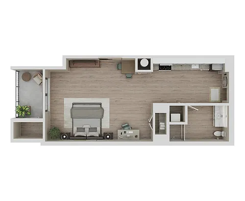 Floor plan ST1-Renovated
