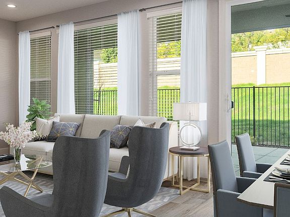 Great Room Dining Virtual Staged