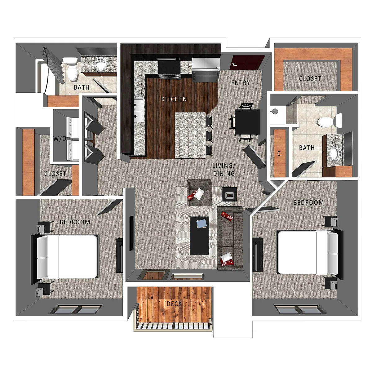 Floor plan Benbrook