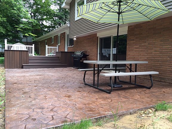 Stamped Patio