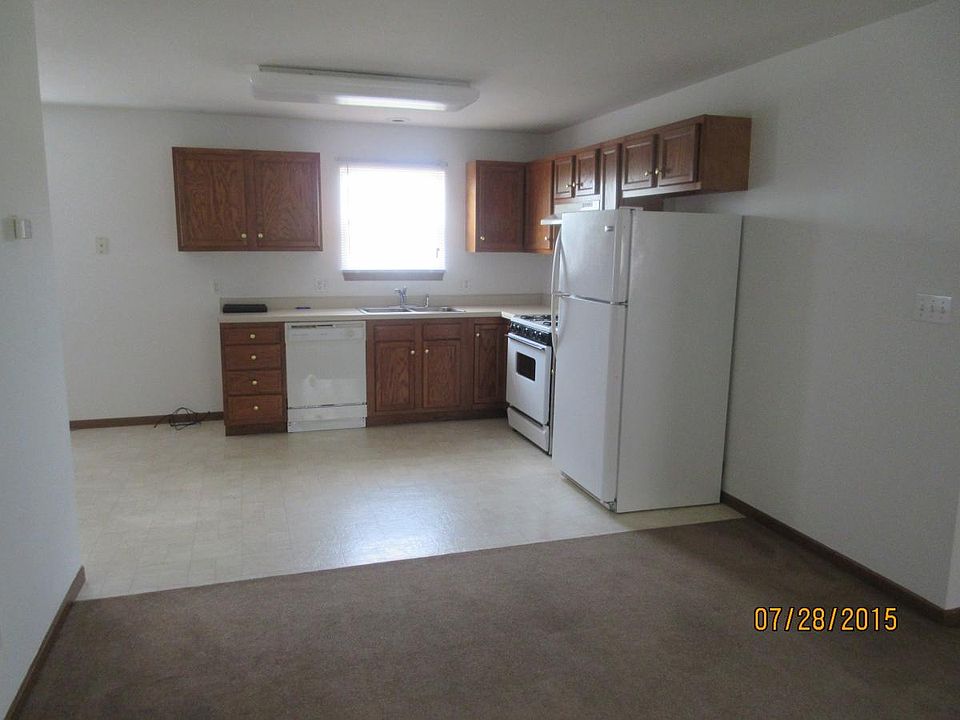 Open kitchen area
