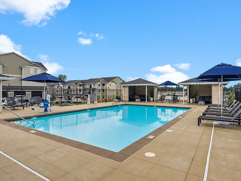 Pool + Lounge Area