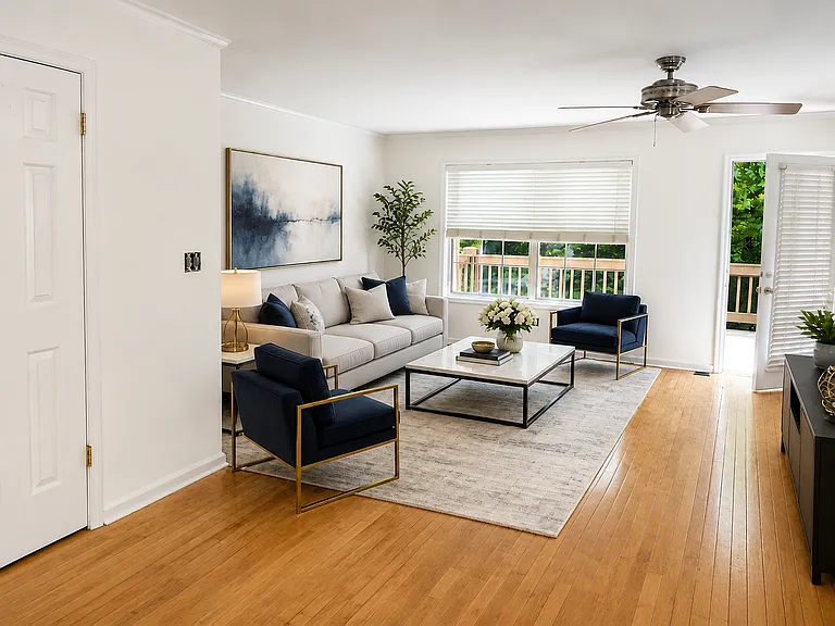 Staged Living Area