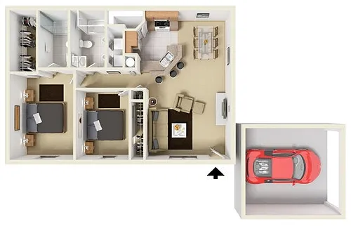 Floor plan The Arlington