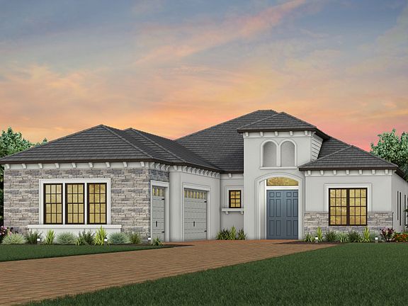 Exterior FM3 with stone detail