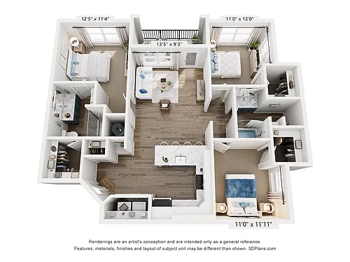Floor plan The Tide