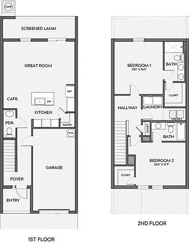 Floor plan Biscayne
