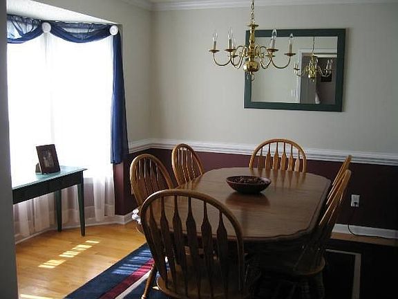 Formal dining room.