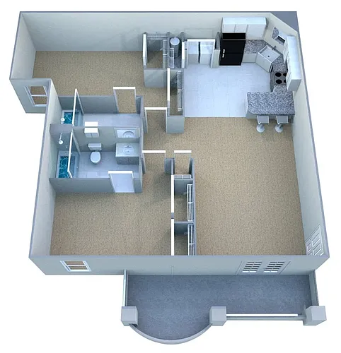 Floor plan Custom Deluxe III