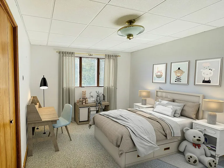 Bedroom 3- Virtually Staged