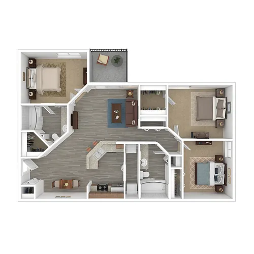 Floor plan Delray