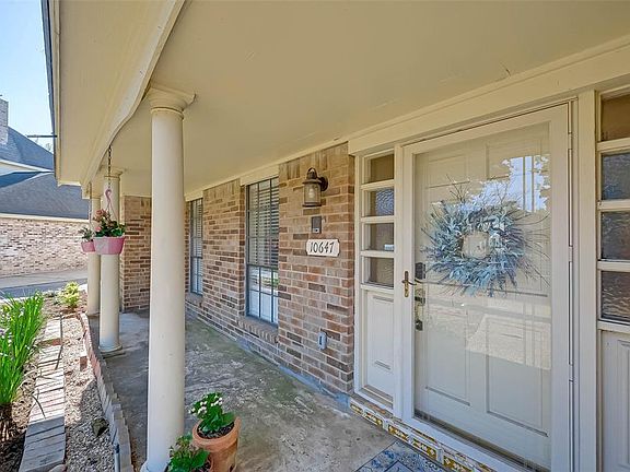 Inviting front porch
