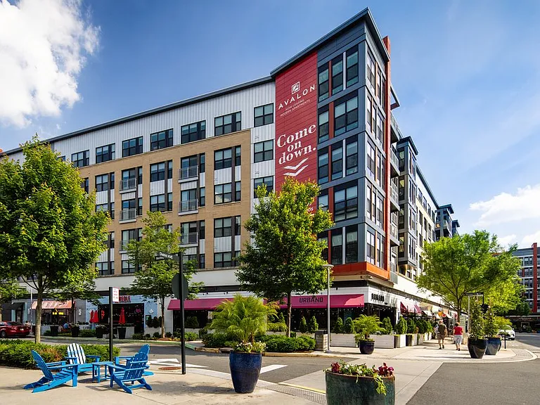 Building exterior and retail