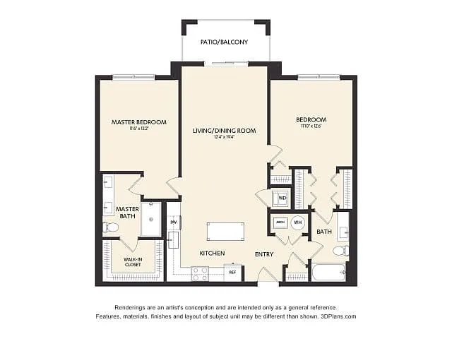 Floor plan C3B