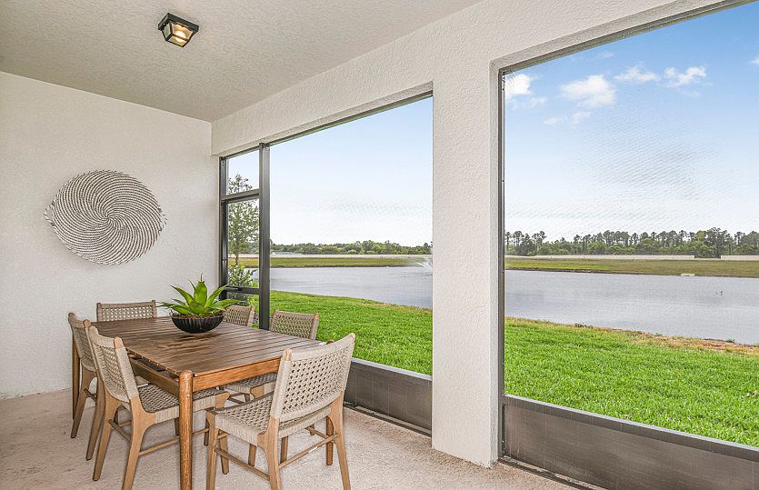 Extended Covered Lanai for Outdoor Living