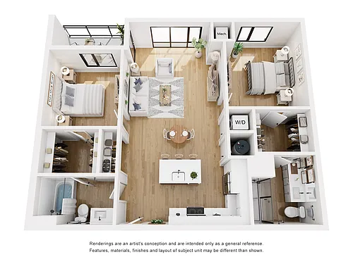 Floor plan B2-1125