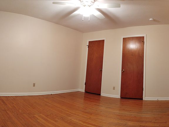 Bedroom 1 with two closets.
