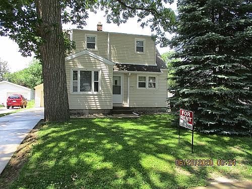 Front view of the house off of 71st Street