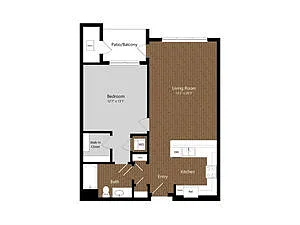 Floor plan Teal II