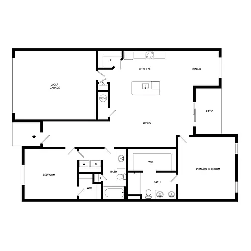 Floor plan Cyan Villa