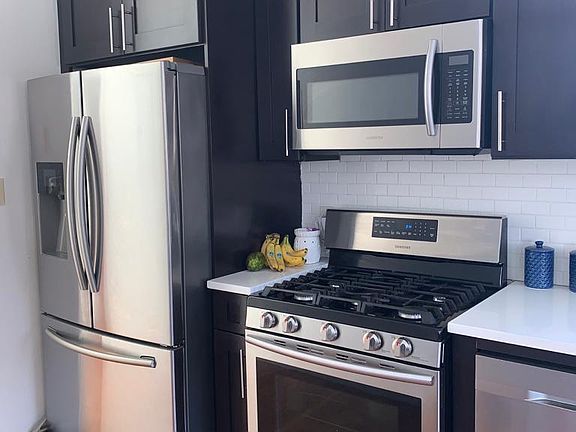 New kitchen appliances.