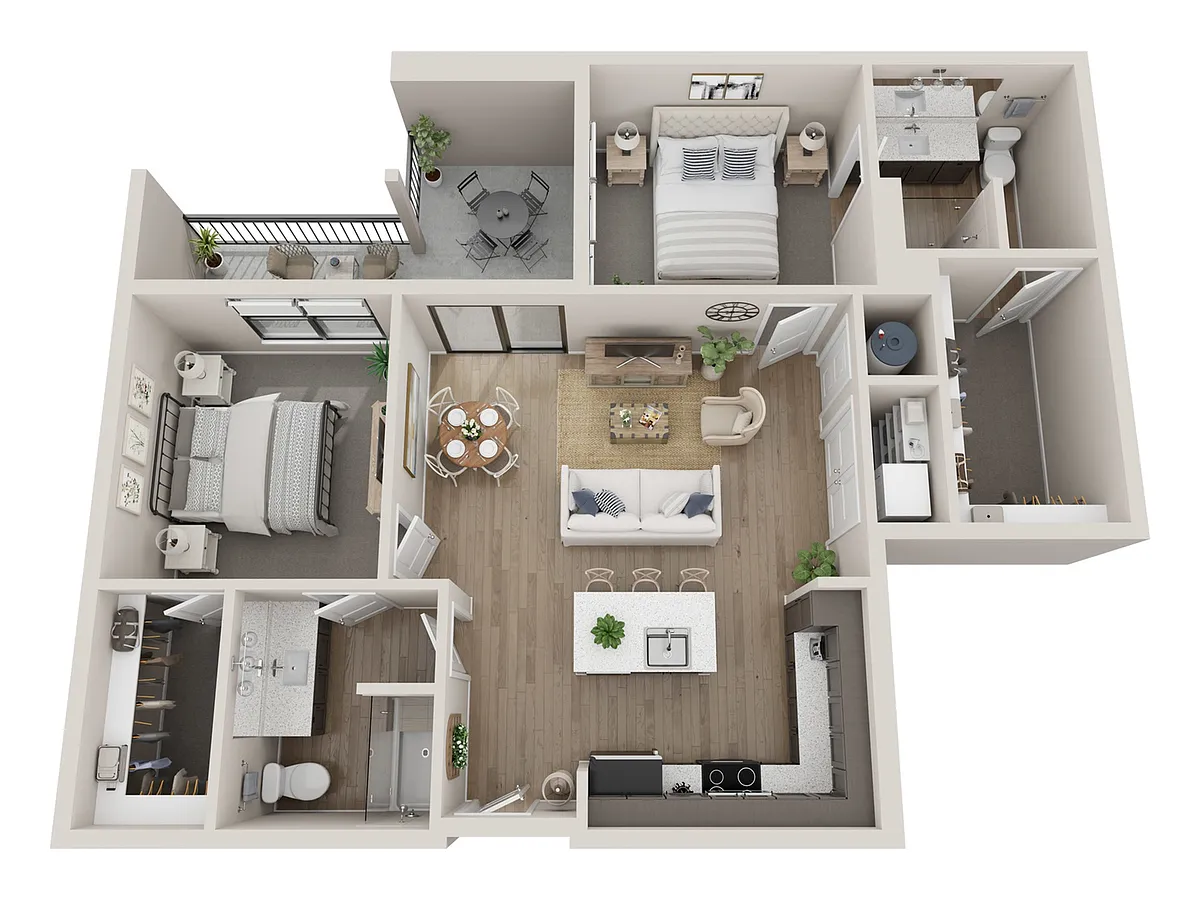 Floor plan B2