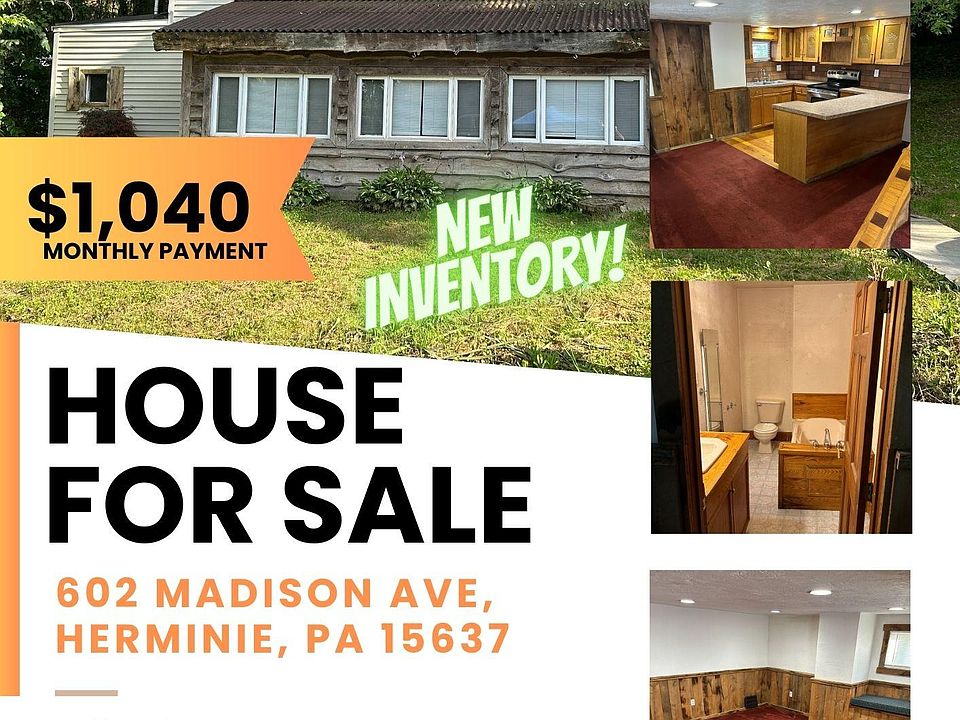 602 Madison Ave, Herminie, PA 15637 Zillow