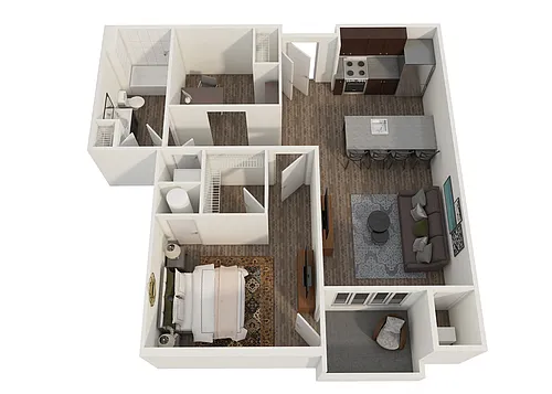 Floor plan Hickory