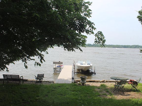 Tenants have access to private patio & pier