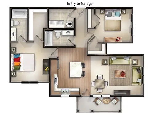 Floor plan Estancia (B6G)