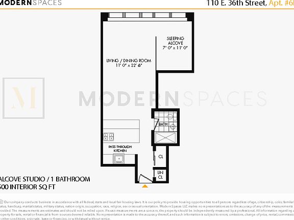 2nd image of 110 E 36th St #6DD