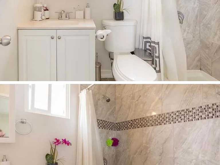 Master bath with walk in shower