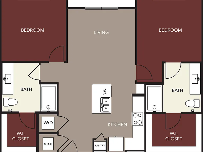 B1 floor plan Prose Deerbrook