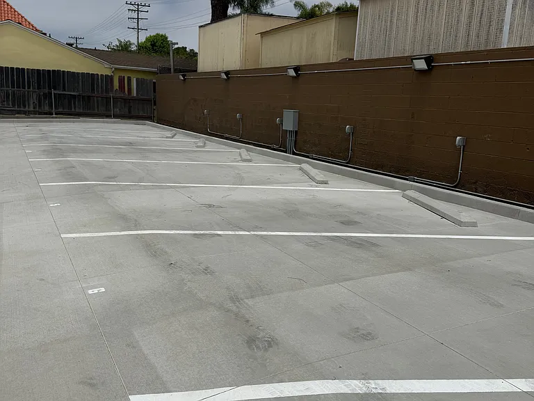 One reserved parking spot per unit and EV charger ready for your own port.