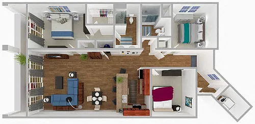 Floor plan The Bahama
