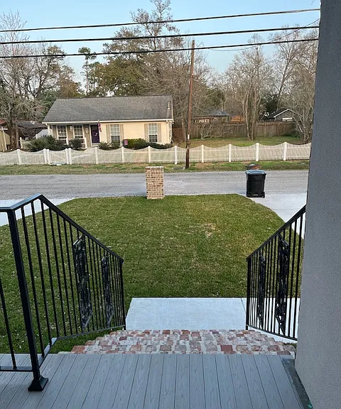 Downstairs entrance.