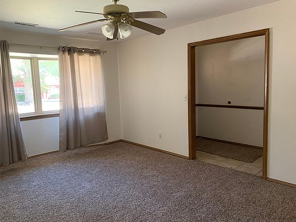 Front living room, new carpet