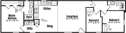 Floor plan Legacy 3-2