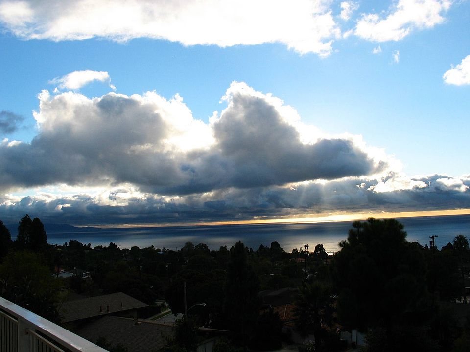 Clouds rolling in