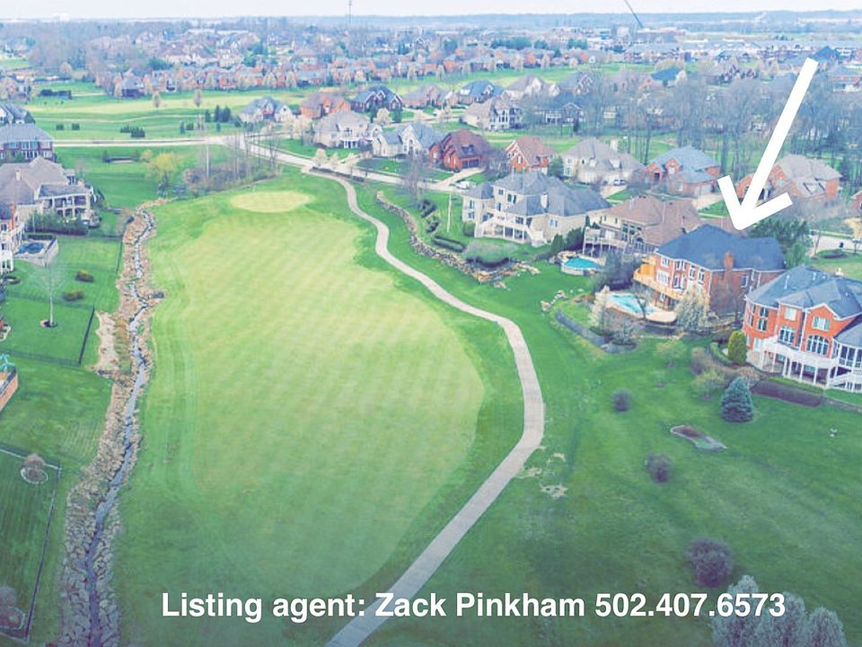 Aerial view of fairway