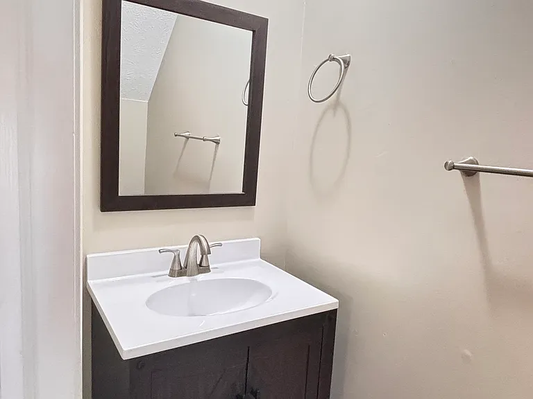 half bath down 1