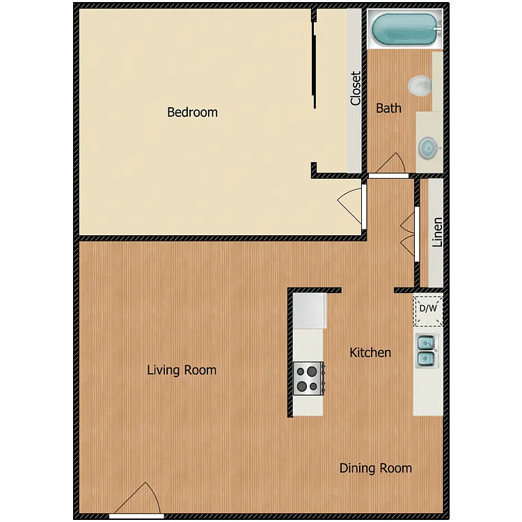 Floor plan Plan A1