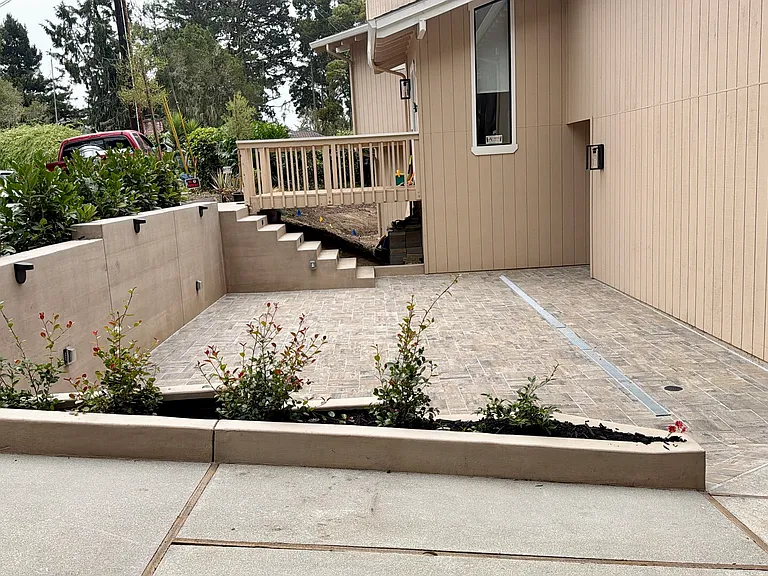 New front patio