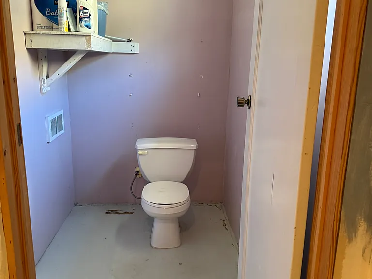 Toilet in shop