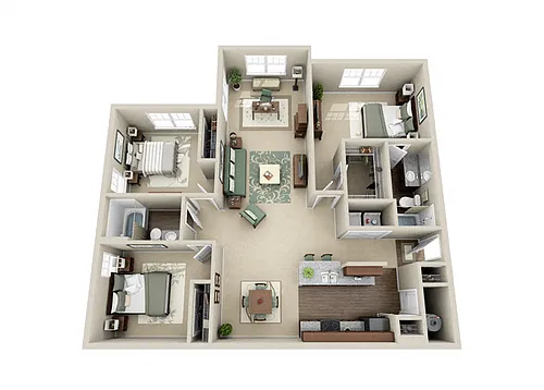 Floor plan C1
