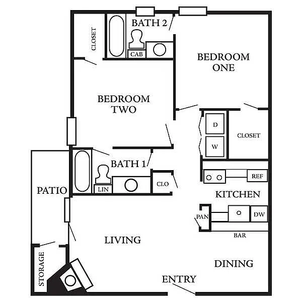 Floor plan Dogwood