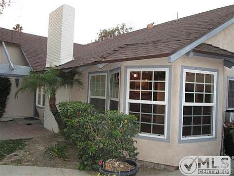 Front of home, custom built window display