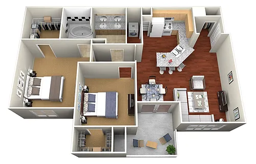 Floor plan B1