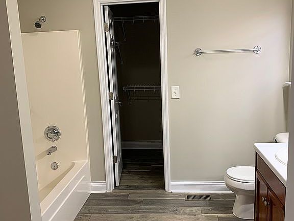 Large Walk-in Master Closet