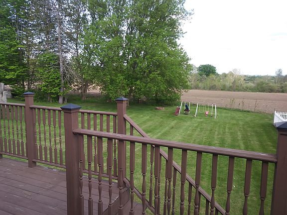 Back yard view from deck